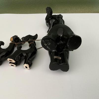 Vintage Kreiss & Company MCM long neck Poodle made in Japan