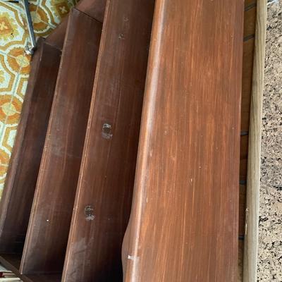 Wood book case