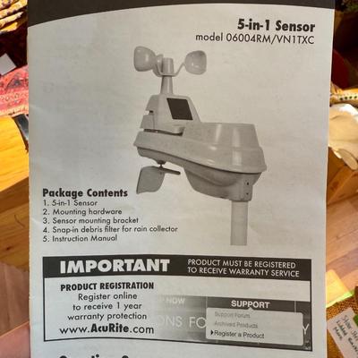 Acurite Weather Station (DR-RG)