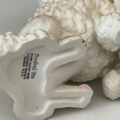 Vintage Taiwan poodle, plus