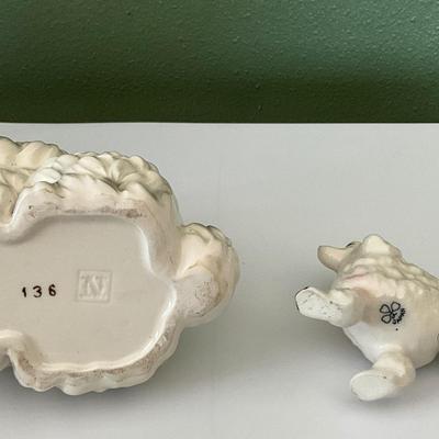 Poodle Planter with poodle