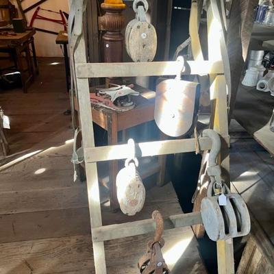 Antique Pullies