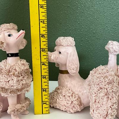 Vintage Royal Japan Ceramic Spaghetti Poodles