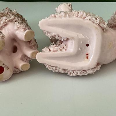 Vintage Royal Japan Ceramic Spaghetti Poodles