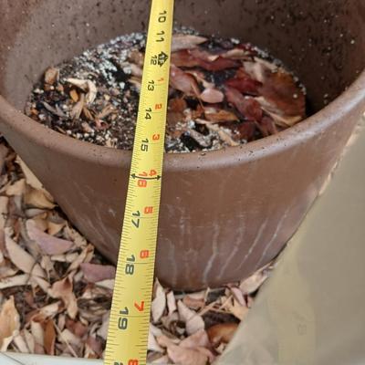 Nice brown ceramic Flowerpot