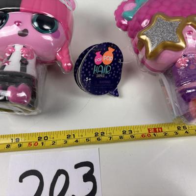 Pop Pop Hair Surprise Toys