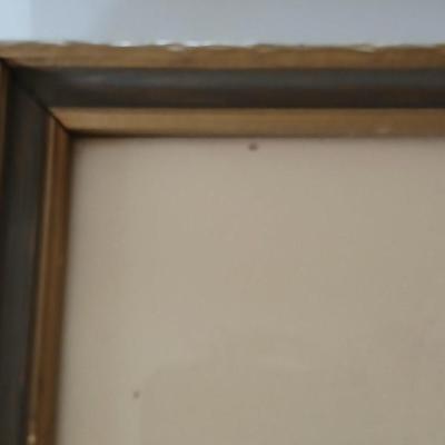 Awakening and A little bit of heaven framed Antique pictures by Bessie Pease Gutmann