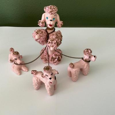 Vintage Royal Japan Ceramic Spaghetti Poodles
