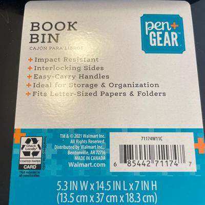 6 Book Bin storage