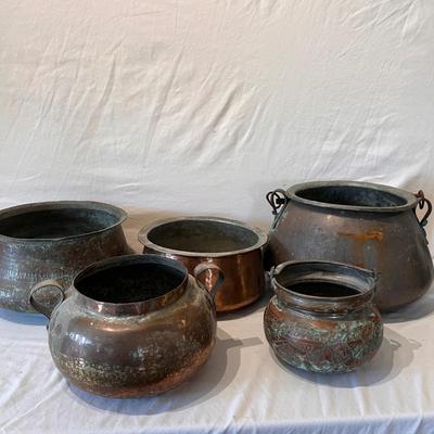Five Copper Pots (P-RG)
