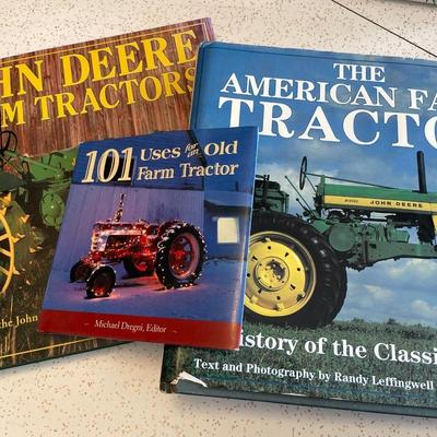 John Deere and tractor hardcover books