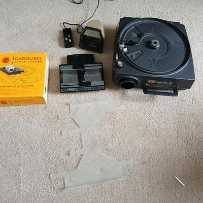 Kodak Carousel 750 Projector with accessories