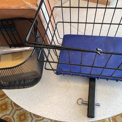 2 baskets for wheelchairs/scooters
