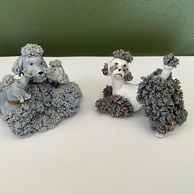 Vintage Royal Japan Ceramic Spaghetti Poodles