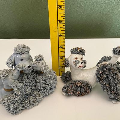 Vintage Royal Japan Ceramic Spaghetti Poodles