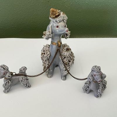 Vintage Royal Japan Ceramic Spaghetti Poodles