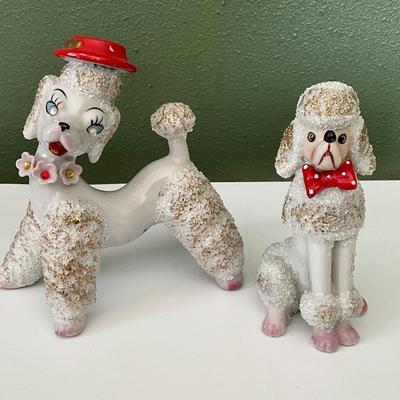 Vintage Vaagco Japan Ceramic Spaghetti Poodles