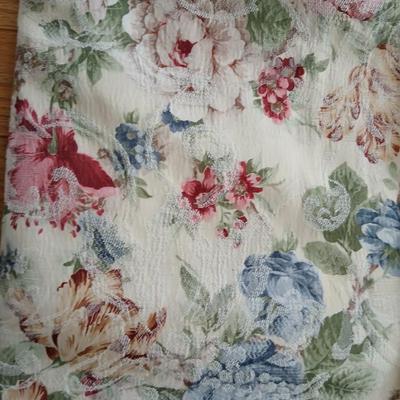 Table linens - nice lace, and other beautiful, patterned tablecloths