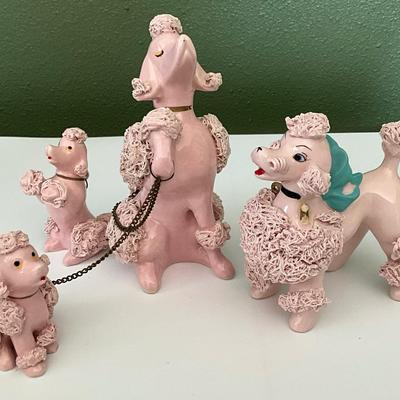 Vintage Royal Japan Ceramic Spaghetti Poodles