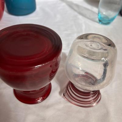 Colorful Glass Pitchers & Vases (P-RG)