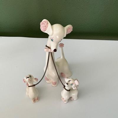 Kreiss & Company Vintage Japan Ceramic Poodles