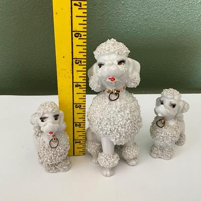 Vintage Royal Japan Ceramic Poodles