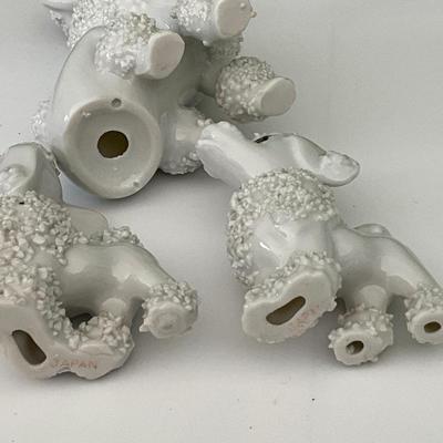 Vintage Royal Japan Ceramic Poodles
