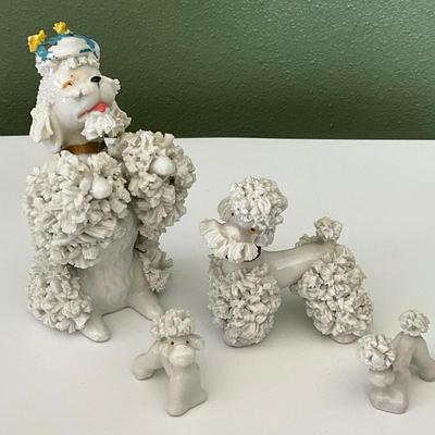 Vintage Royal Japan Ceramic Spaghetti Poodles
