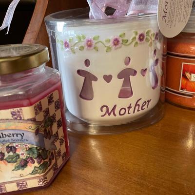 Unused candles
