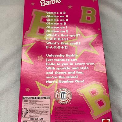 1996 Barbie Nebraska Huskers Official Licensed Collegiate Product, Mint/Excellent Unopened