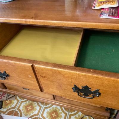 Nice wood china cabinet ONLY