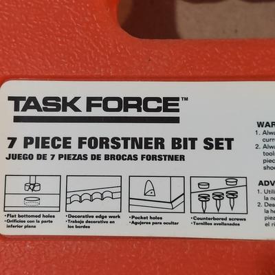 Task Force Forstner Bit Set and More (WM-BBL)
