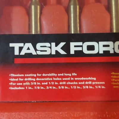 Task Force Forstner Bit Set and More (WM-BBL)