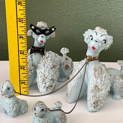 Vintage Royal Japan Ceramic Spaghetti Poodles