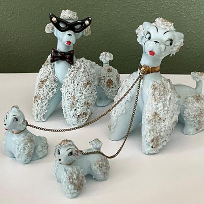 Vintage Royal Japan Ceramic Spaghetti Poodles