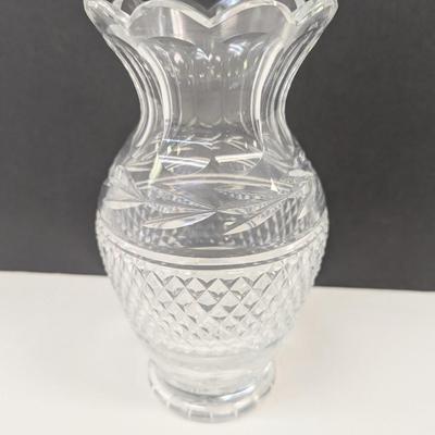 Waterford Crystal Glandore 9" Flower Vase