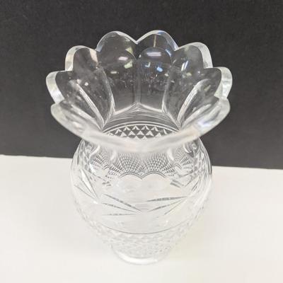 Waterford Crystal Glandore 9" Flower Vase