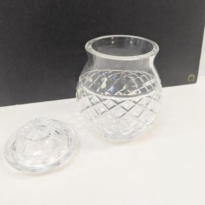 Waterford Crystal Lidded Biscuit Jar