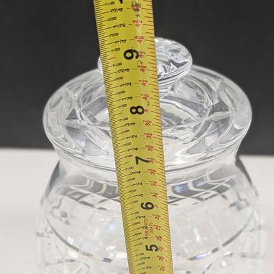 Waterford Crystal Lidded Biscuit Jar
