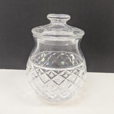 Waterford Crystal Lidded Biscuit Jar