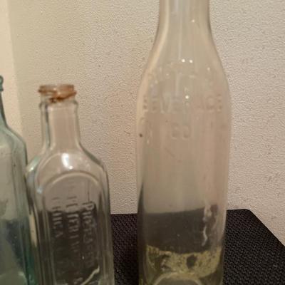 4 Vintage bottles