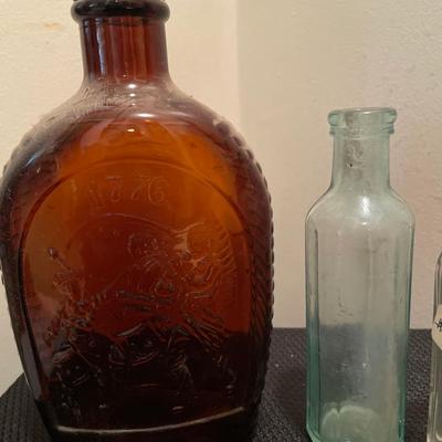 4 Vintage bottles