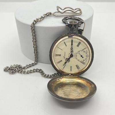 LOT 33J: Vintage Arnex 1976 Bicentennial 17 Jewels Incabloc Pocket Watch