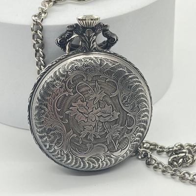 LOT 33J: Vintage Arnex 1976 Bicentennial 17 Jewels Incabloc Pocket Watch