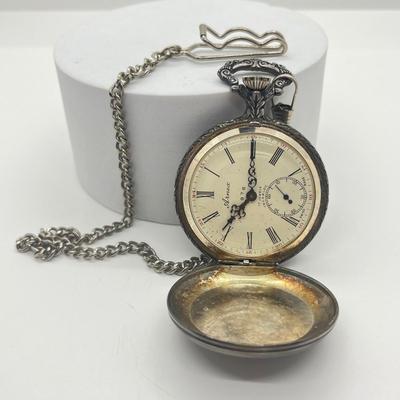 LOT 33J: Vintage Arnex 1976 Bicentennial 17 Jewels Incabloc Pocket Watch