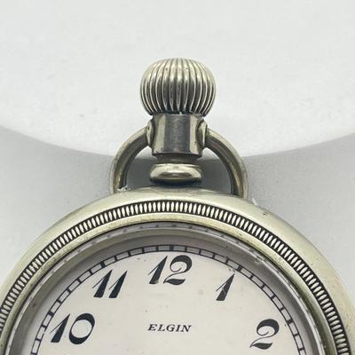 LOT 34J: Antique/Vintage Elgin Pocket Watch - Winds and Ticks