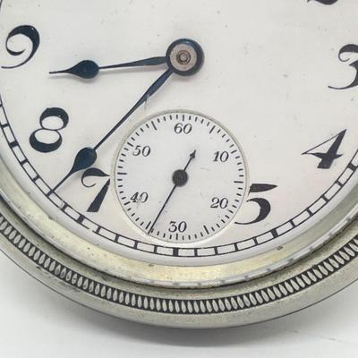 LOT 34J: Antique/Vintage Elgin Pocket Watch - Winds and Ticks