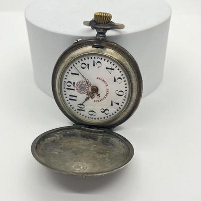 LOT 35J: Vintage Chronometro Polare Pocket Watch 800 Silver
