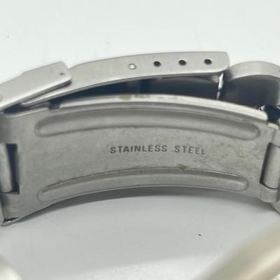 LOT 36J: Three Men's Wrist Watches - Citizen, Fossil, Timex