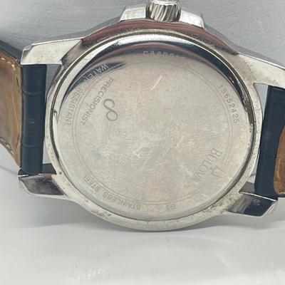 LOT 37J: Mens Watches - Swiss Military, Bullova, Benrus, & Mathey-Tissot